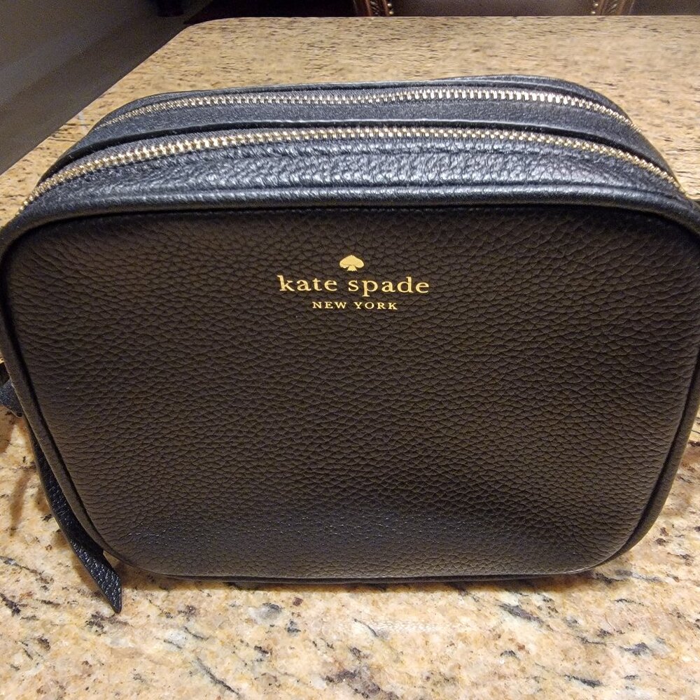 Kate Spade Pebbled Leather Pyper Mulberry Street Double Zip Crossbody